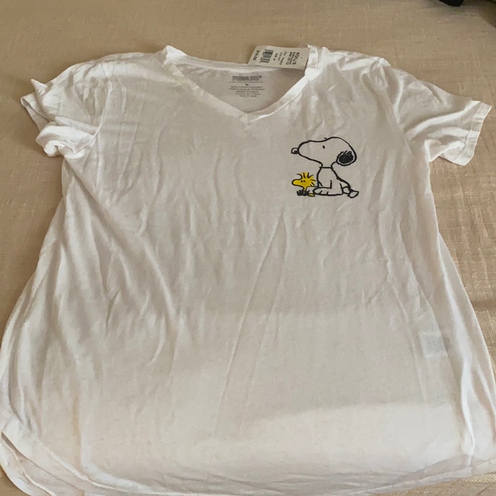 Brand new Peanuts V-Neck Tee